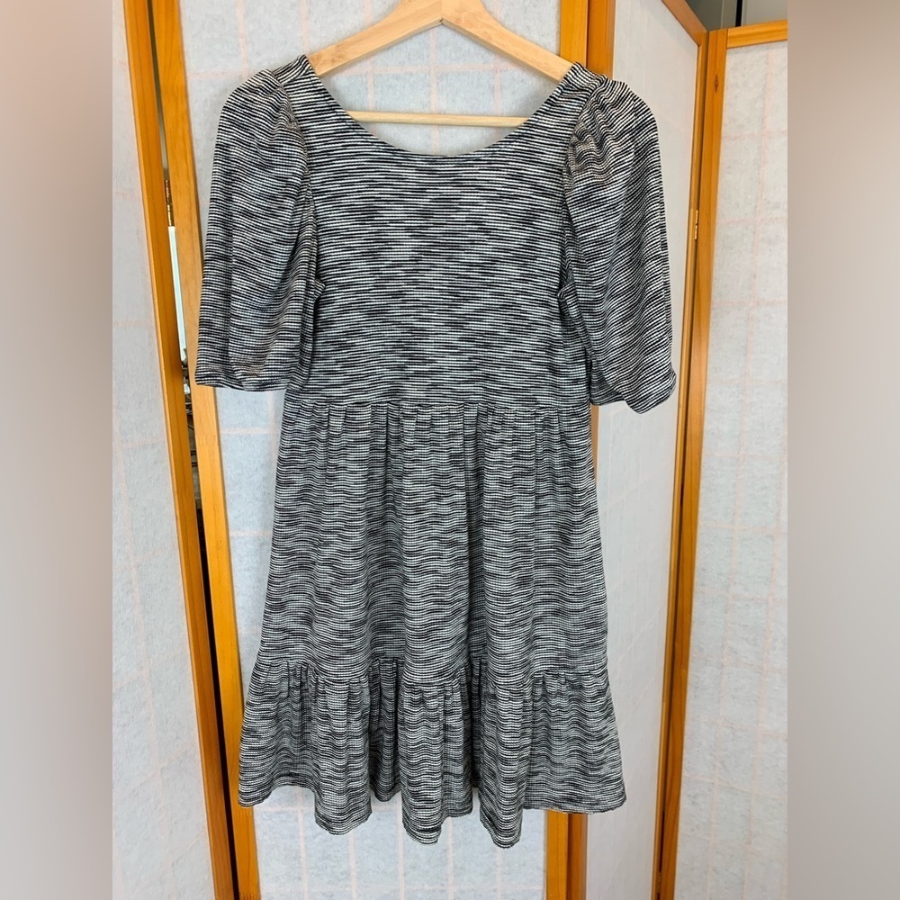Anthropologie Daily Practice Dress - Black and White -  XS